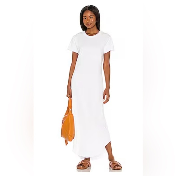FRANK & EILEEN // The Perfect Tee white maxi Dress XS - Picture 2 of 6